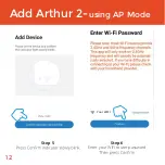 Preview for 12 page of Time2 Arthur 2 Startup Manual