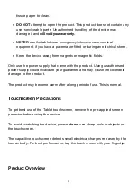 Preview for 4 page of Time2 Time2Touch User Manual