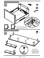 Предварительный просмотр 5 страницы Time4Sleep Copenhagen Ottoman TV Bed Assembly Instructions Manual