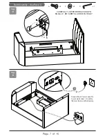 Предварительный просмотр 7 страницы Time4Sleep Copenhagen Ottoman TV Bed Assembly Instructions Manual