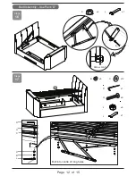 Предварительный просмотр 12 страницы Time4Sleep Copenhagen Ottoman TV Bed Assembly Instructions Manual