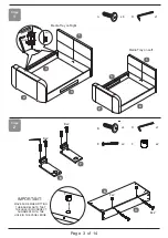 Preview for 3 page of Time4Sleep IRIS TV BED Manual