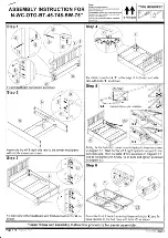 Time4Sleep N-WC-OTO-BT-45-748-BW-75 Assembly Instruction preview