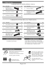 Предварительный просмотр 2 страницы Time4Sleep RHAPSODY OTTOMAN LIFT UP BED Assembly Instructions Manual