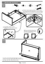 Предварительный просмотр 4 страницы Time4Sleep RHAPSODY OTTOMAN LIFT UP BED Assembly Instructions Manual