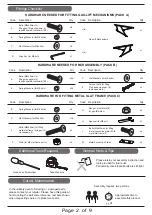 Preview for 2 page of Time4Sleep SEVILLE OTTOMAN Manual