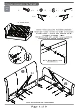 Preview for 4 page of Time4Sleep SEVILLE OTTOMAN Manual