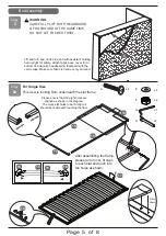 Предварительный просмотр 5 страницы Time4Sleep WALDORF OTTOMAN BED SINGLE Assembly Instructions Manual