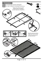 Предварительный просмотр 6 страницы Time4Sleep WALDORF OTTOMAN BED SINGLE Assembly Instructions Manual