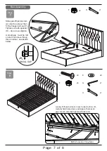 Предварительный просмотр 7 страницы Time4Sleep WALDORF OTTOMAN BED SINGLE Assembly Instructions Manual