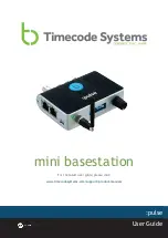 Предварительный просмотр 1 страницы timecode systems mini basestation User Manual