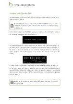 Preview for 12 page of timecode systems SyncBac PRO User Manual