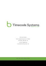 Preview for 64 page of timecode systems SyncBac PRO User Manual