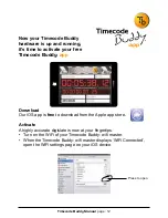 Предварительный просмотр 12 страницы timecode systems Timecode Buddy: system Quick Start Manual