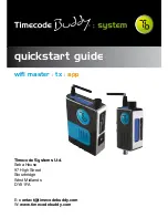 Предварительный просмотр 20 страницы timecode systems Timecode Buddy: system Quick Start Manual