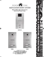 Timeguard DoorCom DCEX3 Installation & Operating Instructions Manual preview