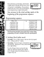 Preview for 5 page of Timeguard ETU17 Installation & Operating Instructions Manual