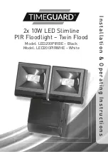 Предварительный просмотр 1 страницы Timeguard LED200PIRBE Installation & Operating Instructions Manual