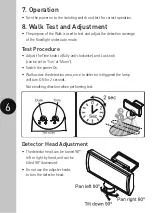 Предварительный просмотр 7 страницы Timeguard LEDCST10PIRB Installation & Operating Instructions Manual