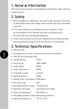 Preview for 2 page of Timeguard LEDMR10WHMS Installation & Operating Instructions Manual