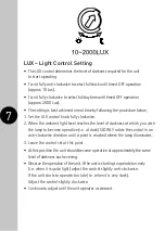 Preview for 8 page of Timeguard LEDMR10WHMS Installation & Operating Instructions Manual