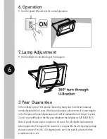 Preview for 7 page of Timeguard LEDPRO70B Installation & Operating Instructions Manual