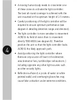 Preview for 5 page of Timeguard LEDPROFOB RF Installation & Operating Instructions Manual