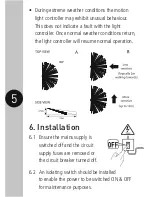 Preview for 6 page of Timeguard LEDPROFOB RF Installation & Operating Instructions Manual