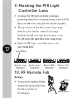 Preview for 13 page of Timeguard LEDPROFOB RF Installation & Operating Instructions Manual