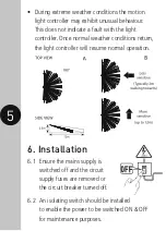 Предварительный просмотр 6 страницы Timeguard LEDPROFOB Installation & Operating Instructions Manual