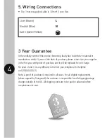 Предварительный просмотр 5 страницы Timeguard LEDSF10B Installation & Operating Instruction