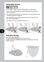 Preview for 6 page of Timeguard LEDX10PIR Installation & Operating Instructions Manual