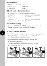 Preview for 3 page of Timeguard LEDX10PIRBN Installation & Operating Instructions Manual