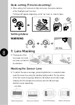 Preview for 9 page of Timeguard LEDX10PIRBN Installation & Operating Instructions Manual