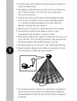 Предварительный просмотр 10 страницы Timeguard MLSA360N Installation & Operating Instructions Manual