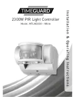 Timeguard MTLW3000 Installation & Operating Instructions Manual предпросмотр