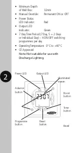 Preview for 3 page of Timeguard NTT03 Installation & Operating Instructions Manual