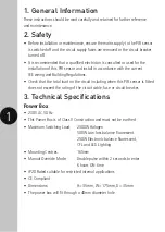 Preview for 2 page of Timeguard PDFMMINIL Installation & Operating Instructions Manual