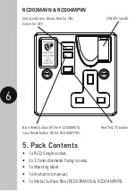 Предварительный просмотр 7 страницы Timeguard RCD01WAVN Installation & Operating Instructions Manual