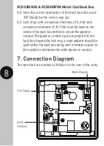 Предварительный просмотр 9 страницы Timeguard RCD01WAVN Installation & Operating Instructions Manual