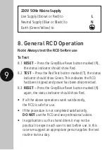 Предварительный просмотр 10 страницы Timeguard RCD01WAVN Installation & Operating Instructions Manual