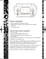 Preview for 3 page of Timeguard SLDD1000 Installation & Operating Instructions Manual