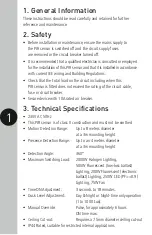 Preview for 2 page of Timeguard SLFM360N Installation & Operating Instructions Manual