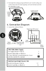 Preview for 6 page of Timeguard SLFM360N Installation & Operating Instructions Manual