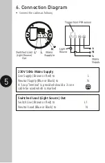 Предварительный просмотр 6 страницы Timeguard SLW360N Installation & Operating Instructions Manual