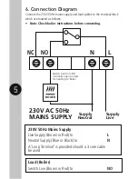 Предварительный просмотр 6 страницы Timeguard TRT034N Operating Instructions Manual