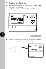 Предварительный просмотр 10 страницы Timeguard TRT037N Installation & Operating Instructions Manual