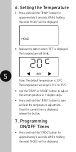 Предварительный просмотр 6 страницы Timeguard TRT05 Installation & Operating Instructions Manual