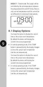 Предварительный просмотр 10 страницы Timeguard TRT05 Installation & Operating Instructions Manual