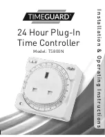 Preview for 1 page of Timeguard TS800N Installation & Operating Instructions Manual